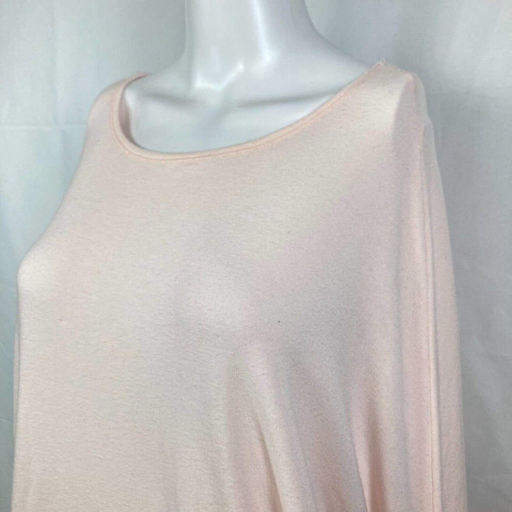 Karlie Shirt Womens S Blush Pink Cotton Lightweight Knit Dolman Pullover Top‎ - Picture 2 of 7